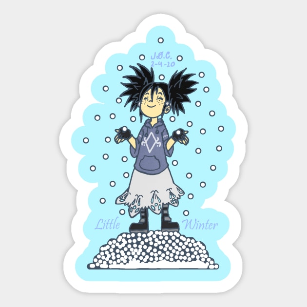 Little Winter Sticker by TeeJay93